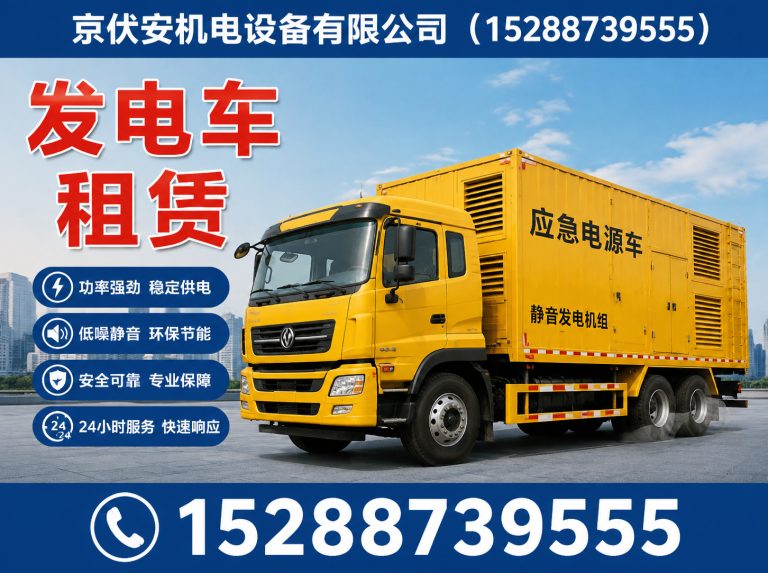 嘉峪关发电车租赁展示图